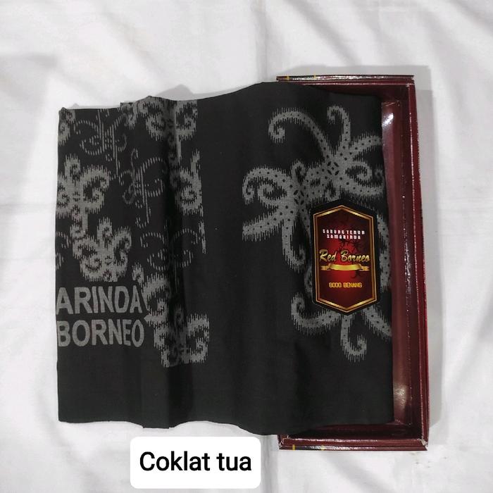 Sarung Samarinda - Red Borneo SRB