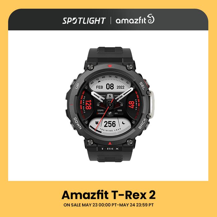 New Amazfit T Rex 2 Smartwatch T-Rex 2  Dual Band Route Import