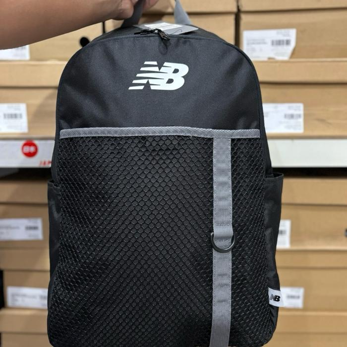 TAS RANSEL NEW BALANCE MESH POCKET BACKPACK LAB13194 ORIGINAL BAG