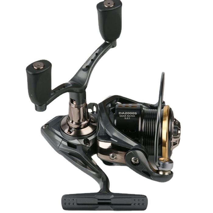 DEUKIO Fishing Reel DA 2000S/3000S Series 3+1 BB Metal Double Rocker