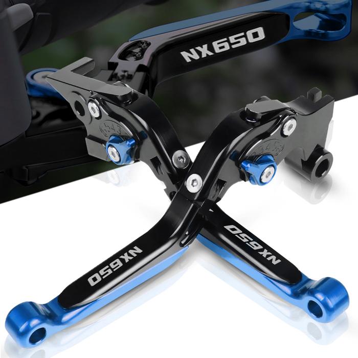 Motorcycle NX650 Accessories CNC Brake Clutch Levers For Honda NX650