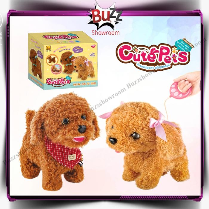Intelligent Dog Mainan Boneka Anjing Berjalan Menggonggong Robot Cute Series