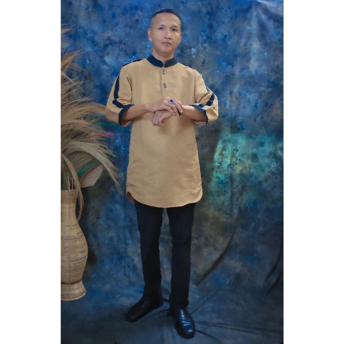 Denzer- Koko Kurta Pria Dewasa /  Koko Kurta Laki Bahan Balosilk