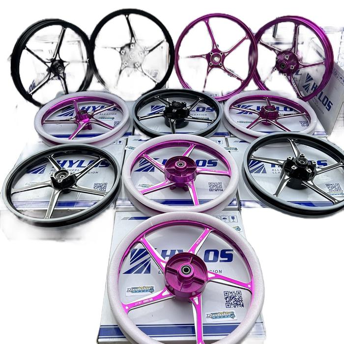 velg enkei 511 cnc anodize double disc yamaha mx king original hylos