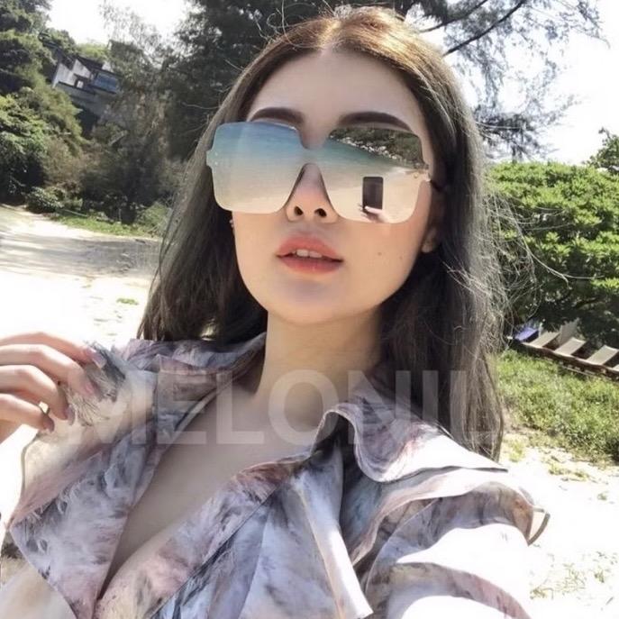 D sofya gold frame kacamata premium kacamata mewah kacamata anti matahari kacamata besar kacamata an