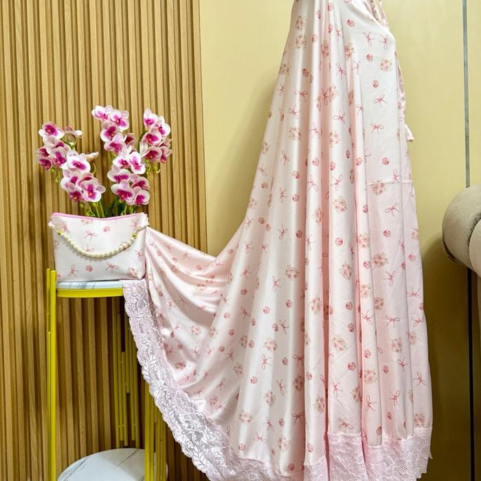 Arrinda~ MUKENA ARMANY SILK MOTIF MACAM-Macam