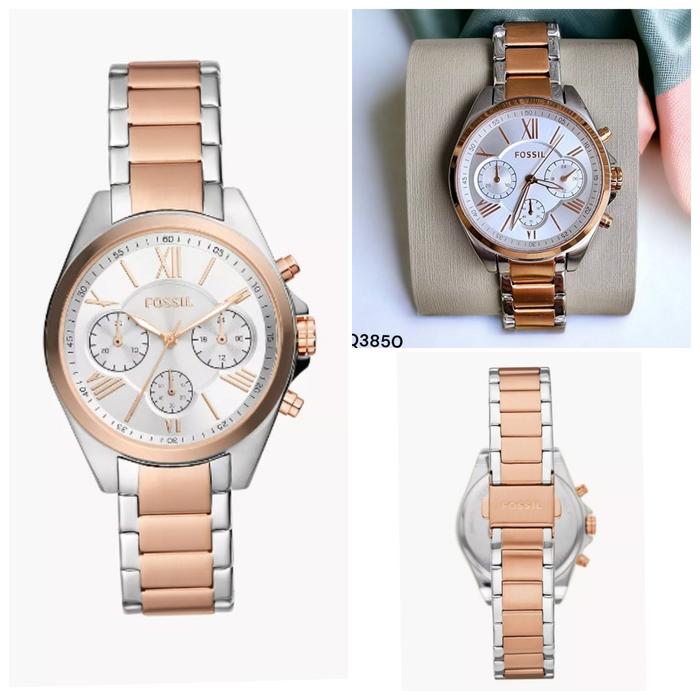 Jam Fos BQ3850 Modern Couier Chronograph Two Tone 36mm