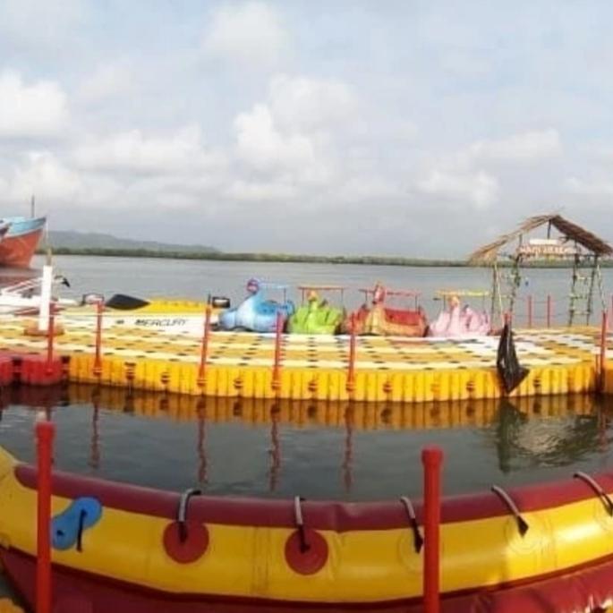 Dermaga Apung / Kubus Apung Material HPDE Untuk Jembatan Dermaga
