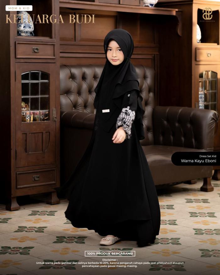 Sarimbit Keluarga Budi Dress Kids by Puan Indonesia