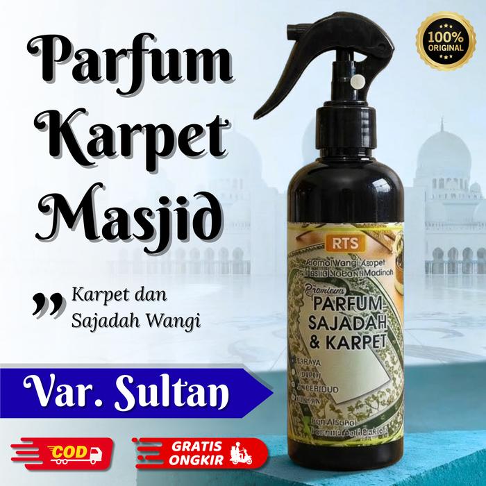 Parfum Sajadah & Karpet Masjid Aroma Sultan – Netto 250 ml