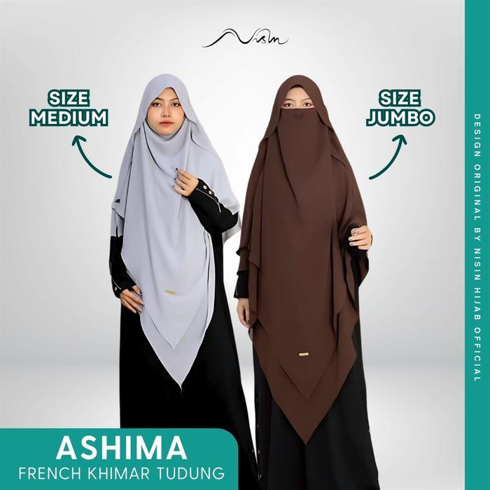 ASHIMA FRENCH KHIMAR TUDUNG By Nisin Hijab