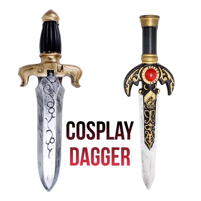 Mainan Pedang Anak Dagger Karakter Anime Pendekar untuk Aksesoris Pesta Anak pedang mainan