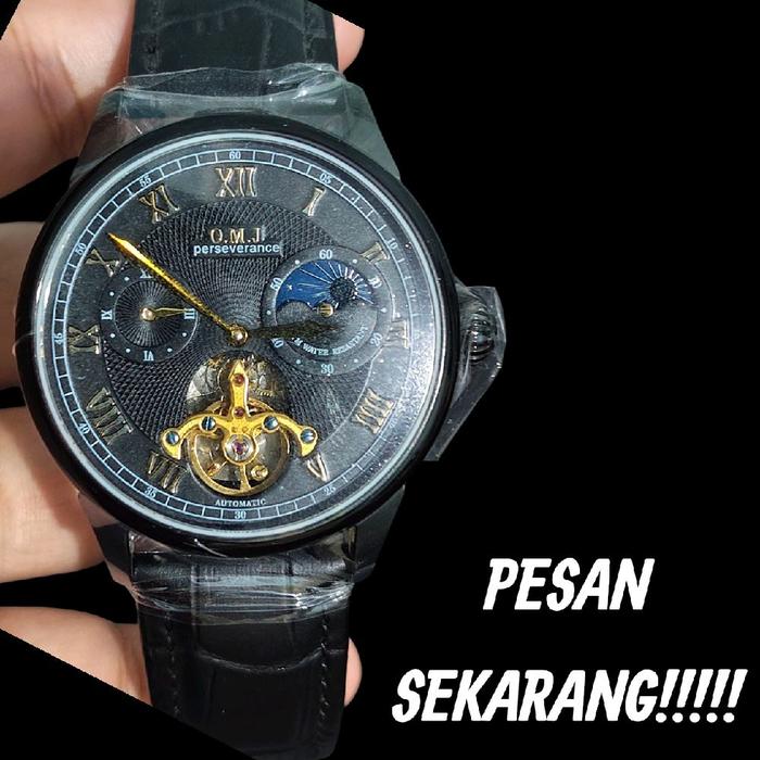 OMJ SULTAN OTOMATIS JAM TANGAN PRIA COWOK OMJ MEWAH ORIGINAL OMJ TERBARU OTOMATIS