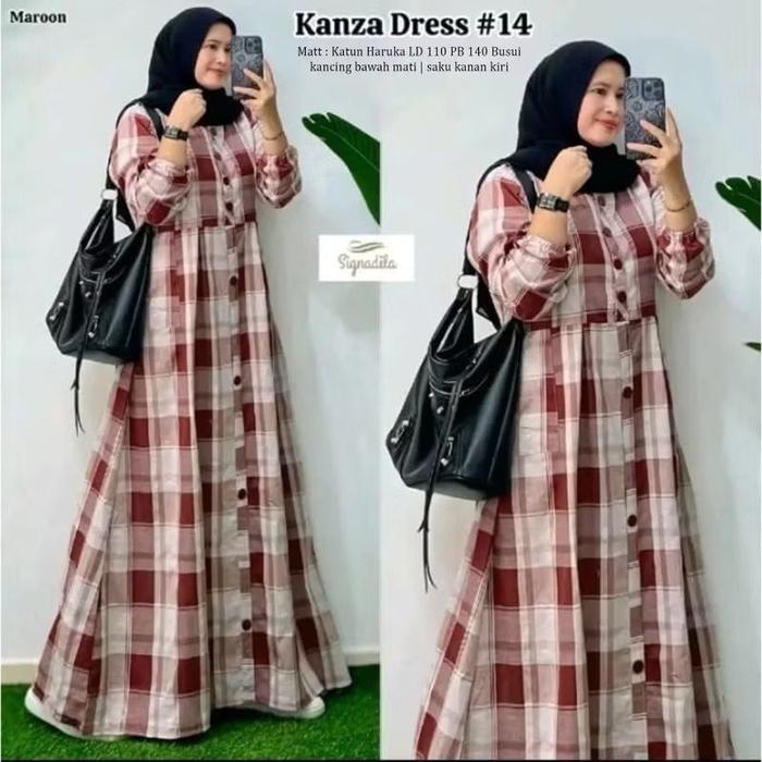 MADANI LABEL / KANZA DRESS / KANZA DRESS #27 / KANZA DRESS #14 / KANZA MAXY / GAMIS KATUN KOTAK / D