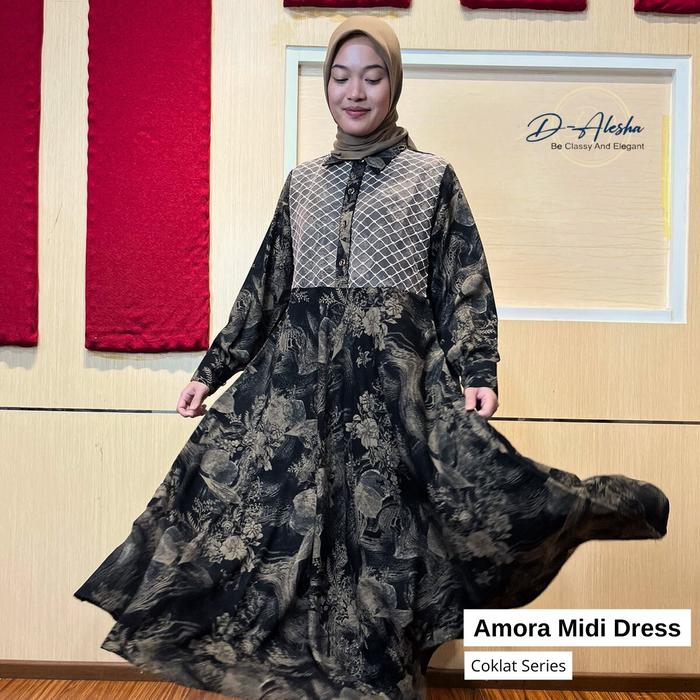 Amora Midi Dress d'alesha