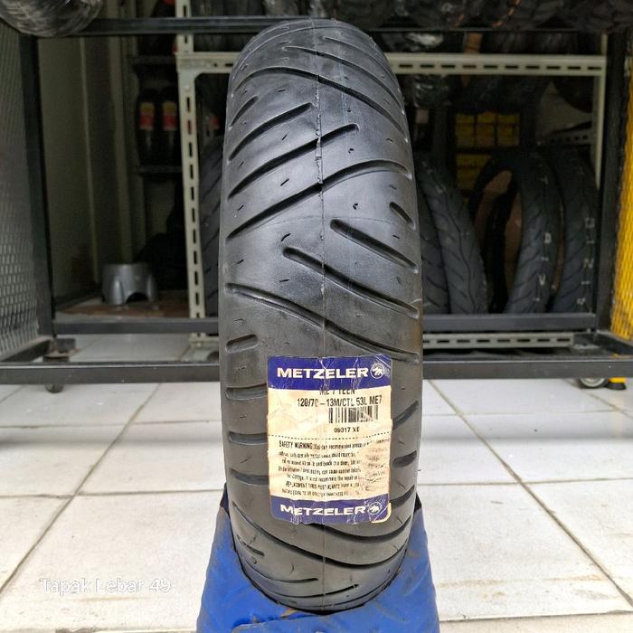 Ban NMAX Impor METZELER ME7 Teen 120.70.13 Ring 13 Front 53L Tubeless Ban Harian Motor Matic Skuter
