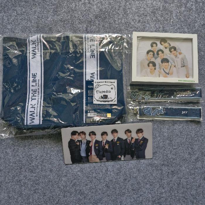 ENHYPEN Official Merchandise ENniversary 2022 2024 & WALK THE LINE in Japan Summer Tote Bag Multi St