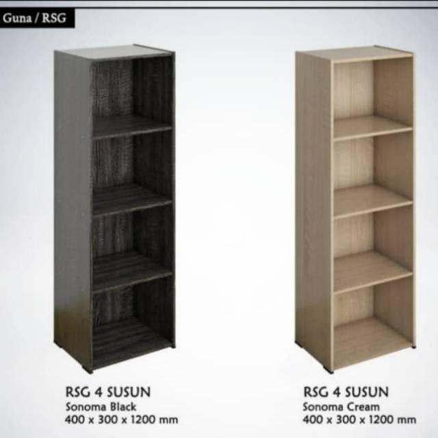 ORIGINAL Rak serbaguna / Rak Buku / Rak Baju / Rak Kaset / Rak susun ZYO GINAL READY STOCK