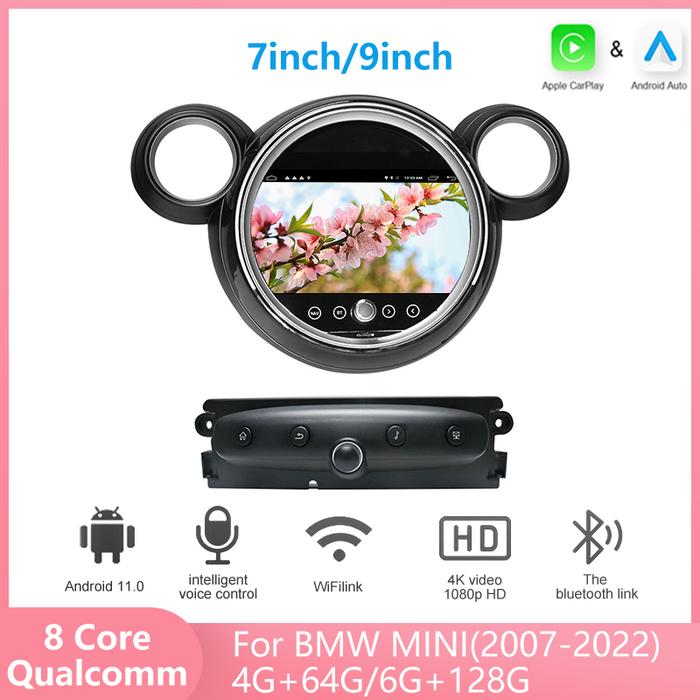 6+128G Qualcomm Android 11 Touch Screen Multimedia Player Display