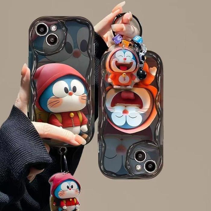 Case Silikon Doraemon Lucu Untuk iPhone 14 XS 6 8 XR 15 6s SE2 SE3 PlusProMax XS 12 7Plus X Max 11 1
