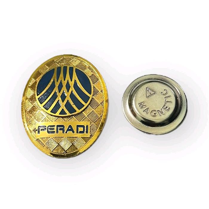 pin peradi ecingan pin peradi kuning emas pin peradi premium