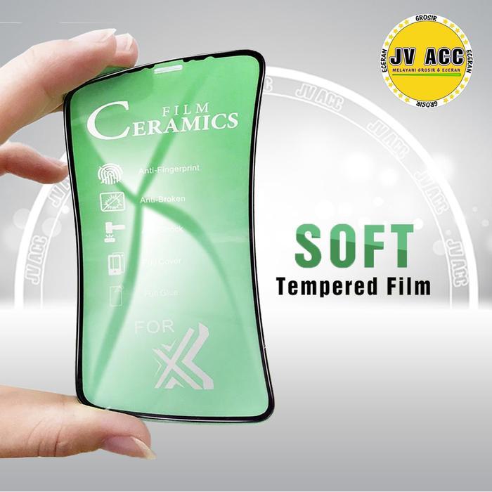 FILM CERAMIC TEMPERED GLASS FULL ANTI SHOCK SAMSUNG A81,A91,A10