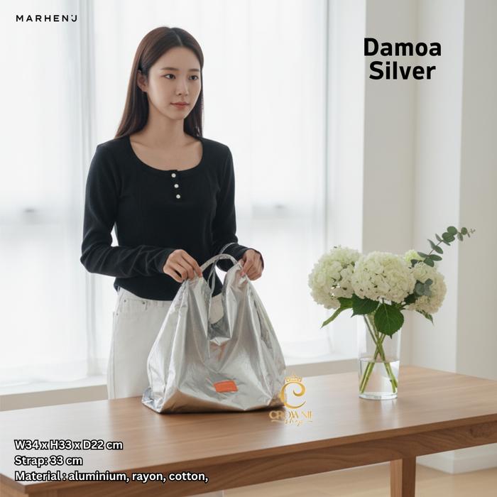 Tas wanita korea Marhen J tote besar DAMOA Reversable Bag