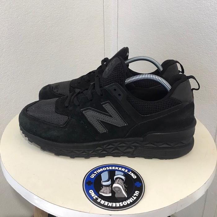 N3w bal4nce 574 triple black original kondisi used