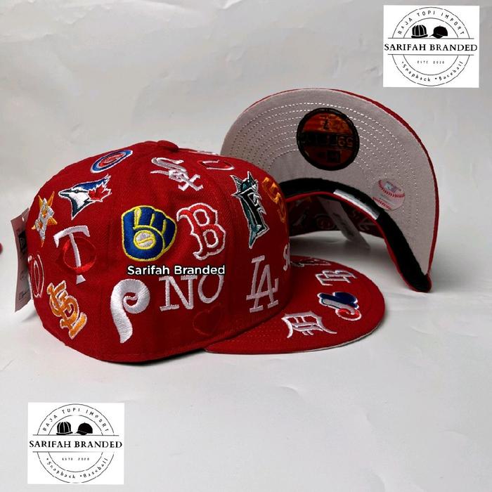 SUPARMI Colabs All Logo - Topi Build Up Suparmi Fullbordir AA+ Import - Topi Fitted Import