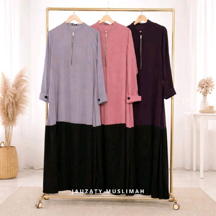 Jauzaty- Gamis Lexus Abaya Muslimah Gamis Nyaman Adem Gamis Bahan Lembut