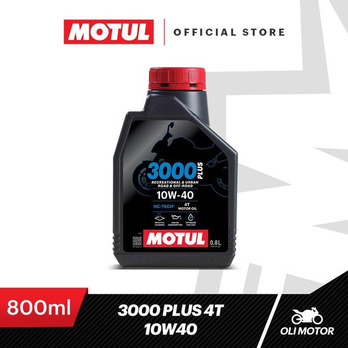 OLI MOTOR MOTUL 3000 PLUS 4T 10W40 0.8L II
