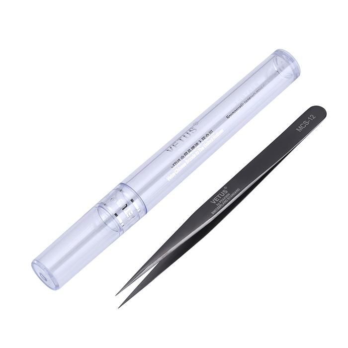High Precision VETUS Tweezers Pincet Stainless Steel VETUS MCS-12