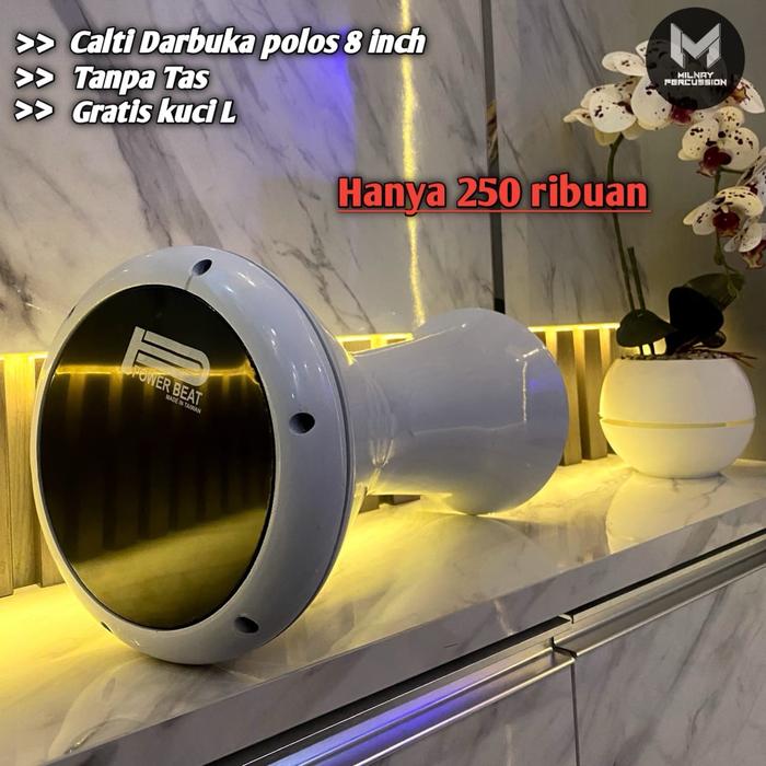 Darbuka polos ukuran 8 inch Anak