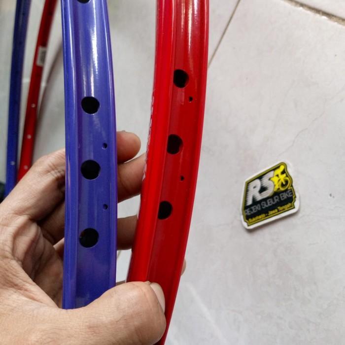 Ready Rims Velg 700C Vuelta Italy Stylus 30 Fixie Roadbike Fv Alloy 1 Pcs - Merah Ready Ya Kak