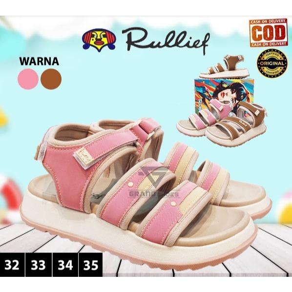 RULLIEF RULIEF FCL 249 250 245 sandal sendal tali slide Original casual kasual anak perempuan murah