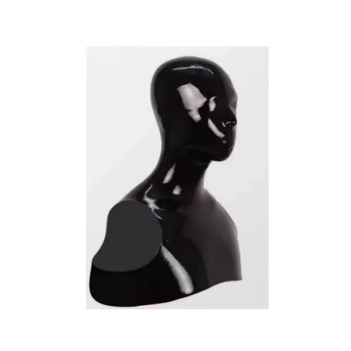 Sexy latex hood rubber fetish mask Latex Mask Full Face Exotic lingerie Optional to add accessories