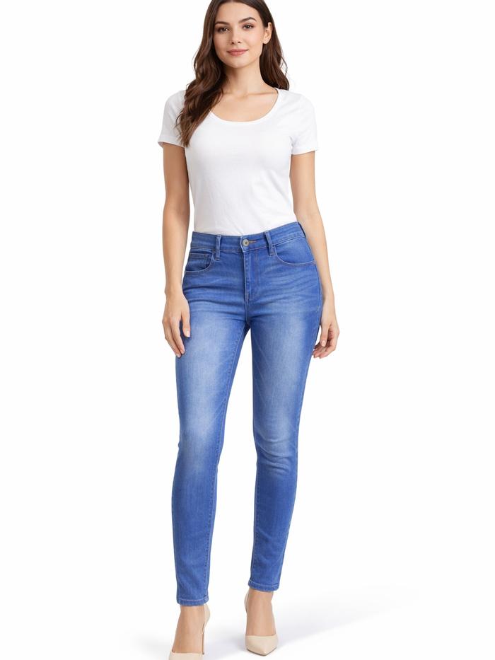EXPRESS Jeans legging mid rise celana panjang denim raw branded wanita