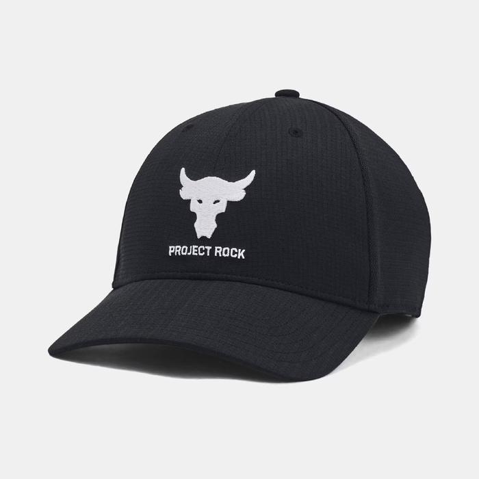 Topi UA Mens Project Rock Trucker Hat Black 1369815 ORIGINAL