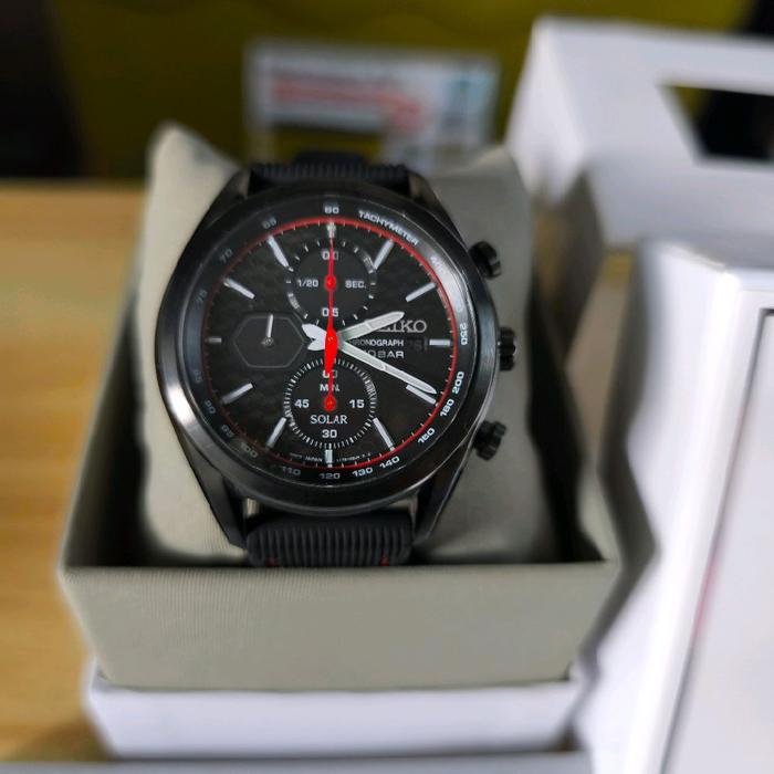 Jam Tangan Seiko Machina Sportiva Chronograph SSC777P1 Preloved