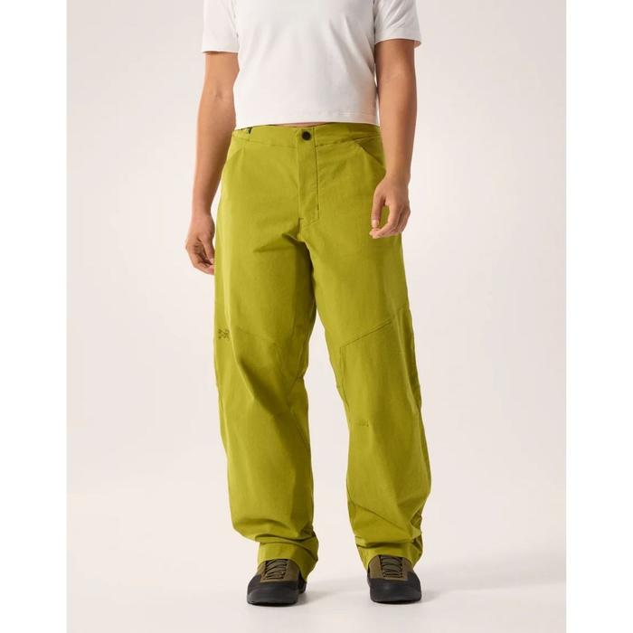 [PO] ARCTERYX Clarkia Cotton Wide Leg Pant Women Olive Moss - Celana Nyaman & Bebas Gerak [WAJIB TAN