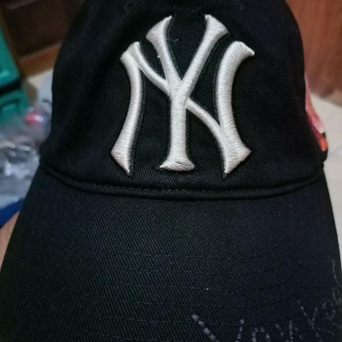 Topi Big Logo NY MLB YANKEES black Second Branded ORIGINAL