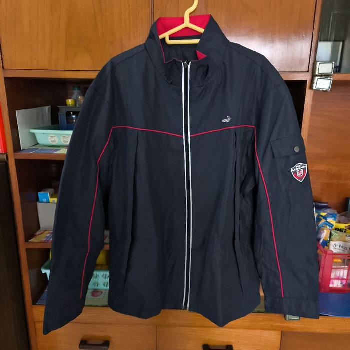 Jaket New Crocodile Original Bisa Bolak Balik Beda Warna Biru  dan Merah