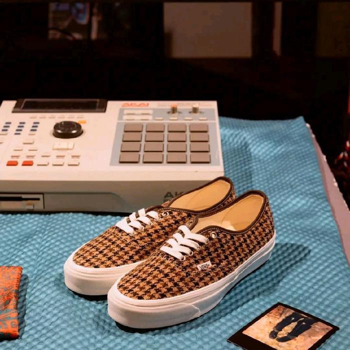 VANS AUTHENIC 44 LX PREMIUM HARRIS TWEED BROWN ORIGINAL RESMI