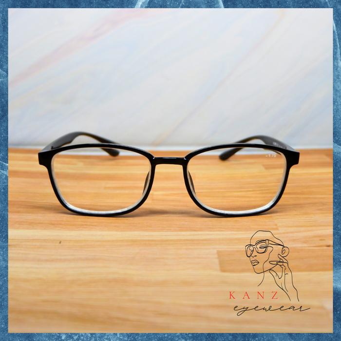 Kacamata Minus Jarak Jauh Wanita Pria Diameter Frame Gagang Kecil Oval Tipis Fashion