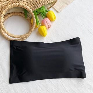 Kemben Busa Tanpa Kawat Bra Wanita Seamless Zero Feel Bh Tipis Nyaman - Hitam