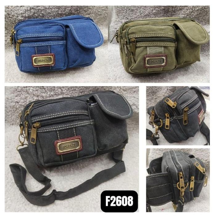 TERMURAH Tas Pinggang 2 Fungsi Forenzi F2607 F2608 Termurah Terlengkap READY STOCK