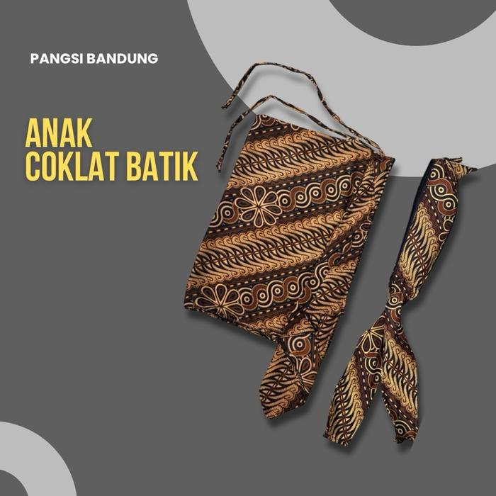 Sinjang Dodot Pangsi Baju Adat Sunda Anak
