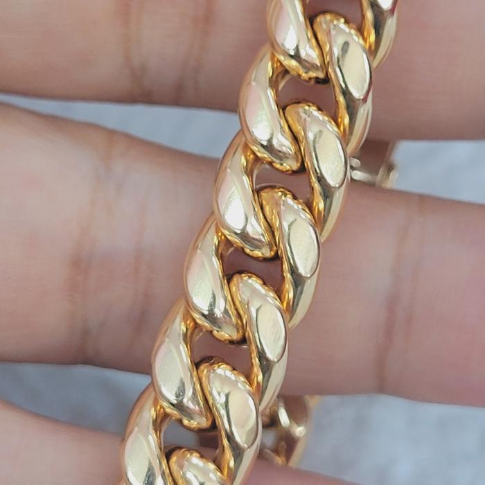GELANG EMAS HOLLOW SISIK NAGA EMAS 70 % 700 70%