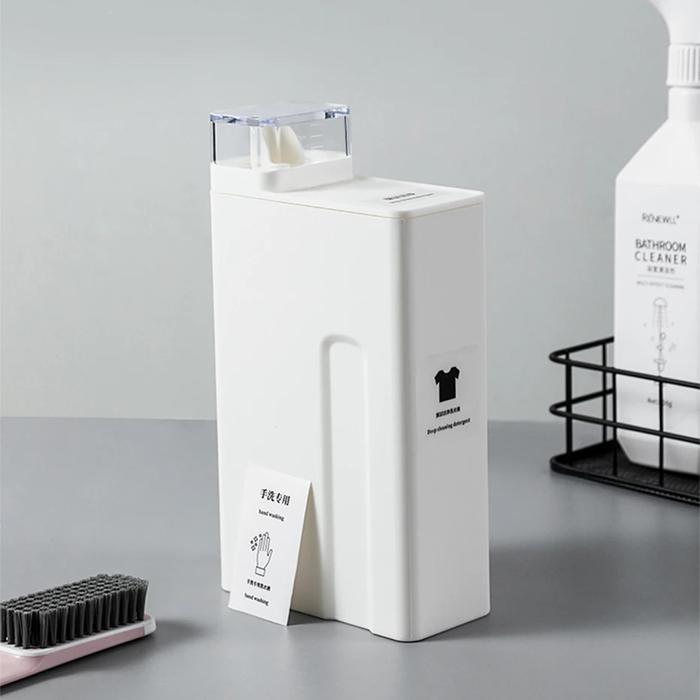 Cahayastore - Wadah Refill Deterjen | Botol Laundry 1 Liter | Dispenser Softener Cair