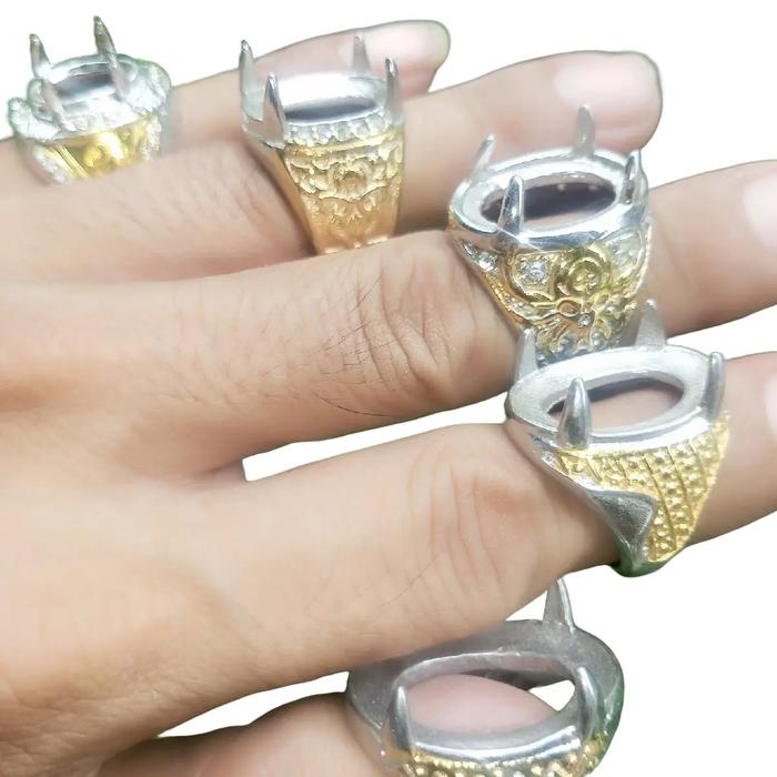 Ring emban titanium super cakar anti karat